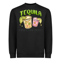 Black tequila cheaper than therapy Heavyweight Sweatshirt - MaliasSmallBusiness