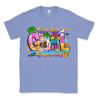 Colony Blue spooky girl summer Classic Tee - CowhideDigitalArt