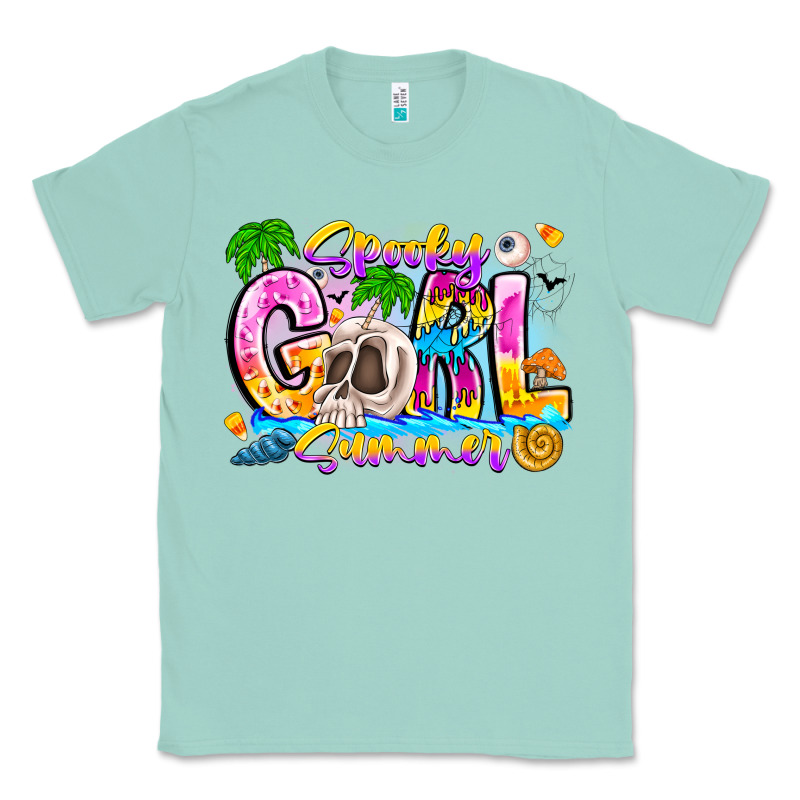 Spooky Girl Summer Classic Tee by CowhideDigitalArt | Teevron