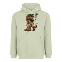 Matcha Cowboy boots western Heavyweight Hoodie - HowdyJamesFarm