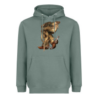 Sage Cowboy boots western Heavyweight Hoodie - HowdyJamesFarm
