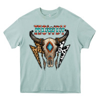 Arona howdy boho skull Heavy Core Tee - CowhideDigitalArt
