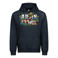 Navy Army mom Mother's Day Urban Hoodie - FaDigitalArtStudio