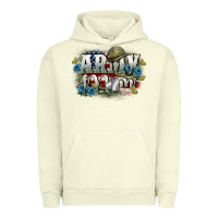 Pigment Pistachio Army mom Mother's Day Urban Hoodie - FaDigitalArtStudio