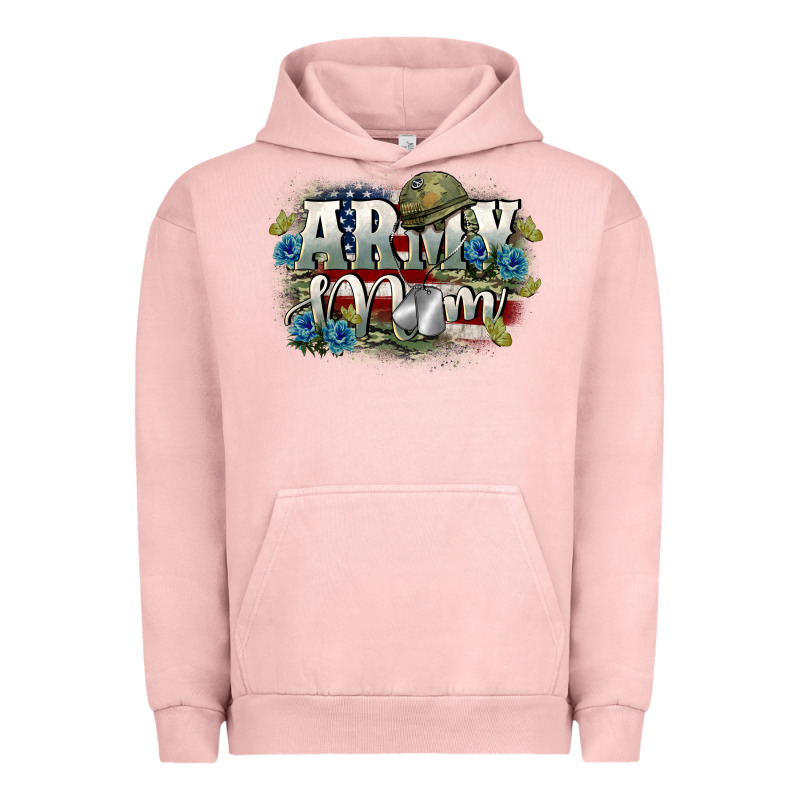 Army Mom Mother's Day Urban Hoodie by FaDigitalArtStudio | Teevron