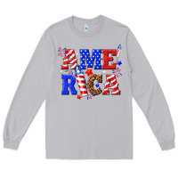 Moon Dust America Long Sleeve Tee - NancyCooperArtShop