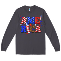 Smoke America Long Sleeve Tee - NancyCooperArtShop