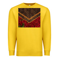 Lemon red roses with leopard Premium Sweatshirt - TumblerDesignByShophia