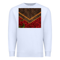 White red roses with leopard Premium Sweatshirt - TumblerDesignByShophia