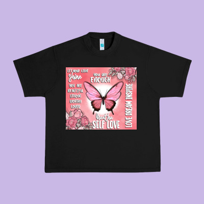 Self Love Urban Heavy Tee Designed By Maliassmallbusiness