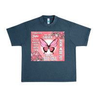 Midnight Navy self love Urban Heavy Tee - MaliasSmallBusiness