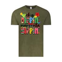 Vintage Olive chip dippin' margarita sippin' Vintage Tee - JahusDesignShop