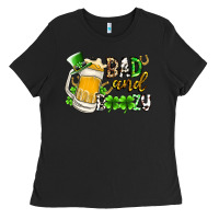 Black bad and boozy Ladies Tee - RacoonDesign