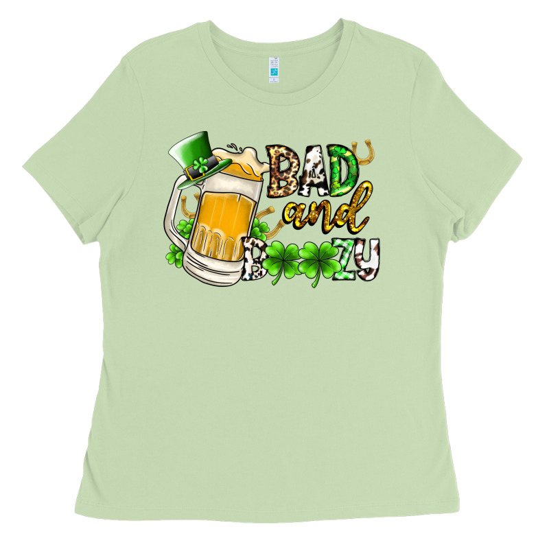 Bad And Boozy Ladies Tee by RacoonDesign | Teevron