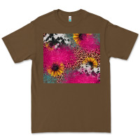 Cacao pink glitter leopard cowhide Premium Tee - JahusDesignShop