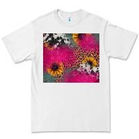 Pink Glitter Leopard Cowhide Premium Tee | Teevron