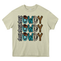 Mossy howdy howdy howdy Heavy Core Tee - CowhideDigitalArt