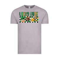Vintage Zinc lucky dude Vintage Tee - MaliasSmallBusiness