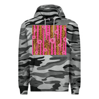 Slate Camo glitter pink stripe leopard pattern with flowers Premium Hoodie - TumblerDesignByShophia