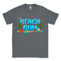 Charcoal Heather beach bum Classic Tee - JahusDesignShop