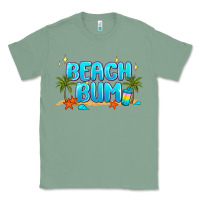 Sage beach bum Classic Tee - JahusDesignShop