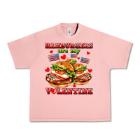 Salmon hamburger are my valentine Urban Heavy Tee - AdoDesignShop