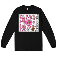 Black christmas vibes coffee Long Sleeve Tee - MaliasSmallBusiness