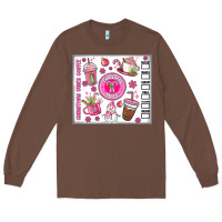 Chestnut christmas vibes coffee Long Sleeve Tee - MaliasSmallBusiness