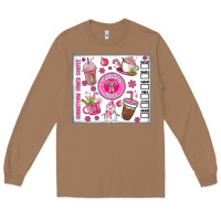 Toasted Coconut christmas vibes coffee Long Sleeve Tee - MaliasSmallBusiness