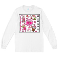 White christmas vibes coffee Long Sleeve Tee - MaliasSmallBusiness