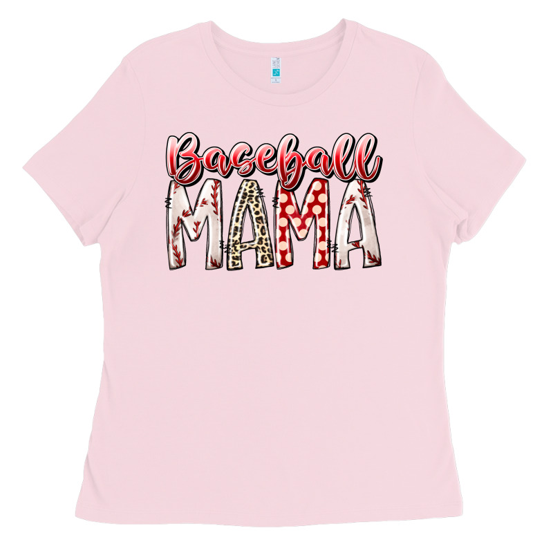 Baseball  Mama Ladies Tee by RacoonDesign | Teevron