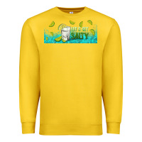 Lemon let's get salty with lime Premium Sweatshirt - TumblerDesignByShophia