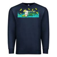 Navy let's get salty with lime Premium Sweatshirt - TumblerDesignByShophia