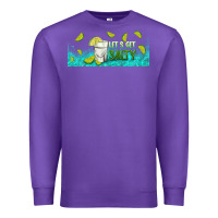 Purple let's get salty with lime Premium Sweatshirt - TumblerDesignByShophia