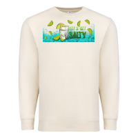 Sandshell let's get salty with lime Premium Sweatshirt - TumblerDesignByShophia
