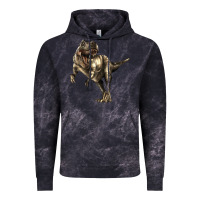 Cloud Black Tyrannosaurus T rex Vintage Hoodie - LillyAllenDesigns