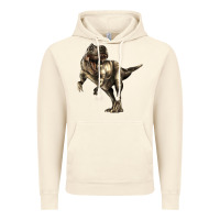 Vintage Artic Tyrannosaurus T rex Vintage Hoodie - LillyAllenDesigns