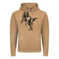Vintage Camel Tyrannosaurus T rex Vintage Hoodie - LillyAllenDesigns