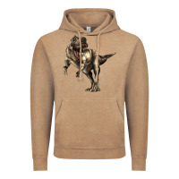 Vintage Coffee Tyrannosaurus T rex Vintage Hoodie - LillyAllenDesigns