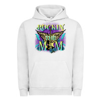 Pigment Lunar Rock Rockin' the mom Mother's Day Urban Hoodie - FaDigitalArtStudio