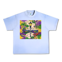 Grape Ice mardi gras street lights Urban Heavy Tee - MaliasSmallBusiness