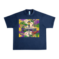 Mardi Gras Street Lights Urban Heavy Tee | Teevron