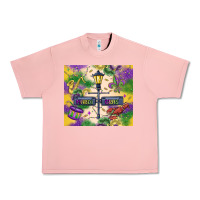 Salmon mardi gras street lights Urban Heavy Tee - MaliasSmallBusiness