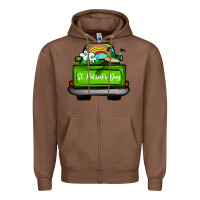 Chestnut St Patrick's Day Truck Zipper Hoodie - Bettercallsaul