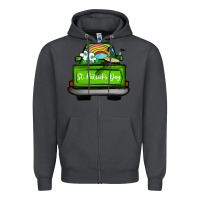 Smoke St Patrick's Day Truck Zipper Hoodie - Bettercallsaul
