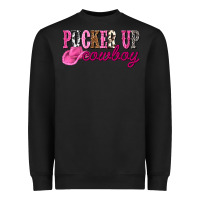 Black pucker up cowboy Heavyweight Sweatshirt - NancyCooperArtShop