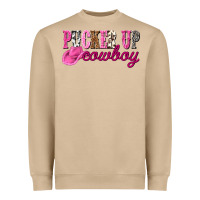 Mushroom pucker up cowboy Heavyweight Sweatshirt - NancyCooperArtShop