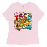 Bubblegum Pink taco tribe Ladies Tee - RanaPortraitStore