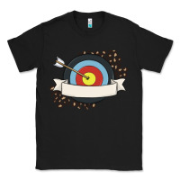 Black custom name archery Classic Tee - MaliasSmallBusiness
