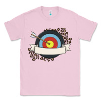 Bubblegum Pink custom name archery Classic Tee - MaliasSmallBusiness